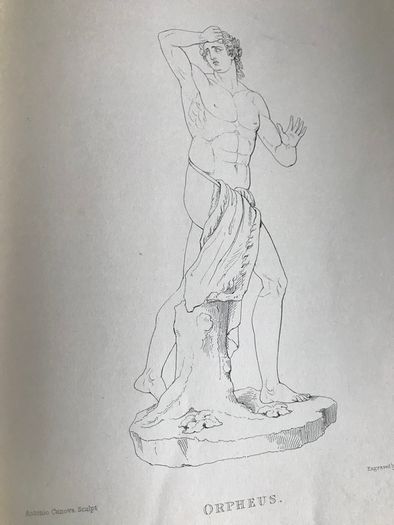 Antique Book 'Canova's Works'