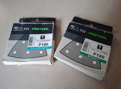 Festool Turbofiltro TF-RS 15 + P180 sanding pads