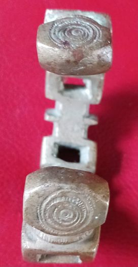 19th Century Bronze Fulani bracelet