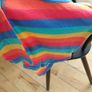 Frugi Baby GOTS Organic Cotton Rainbow Bodysuit, Multi Image 2