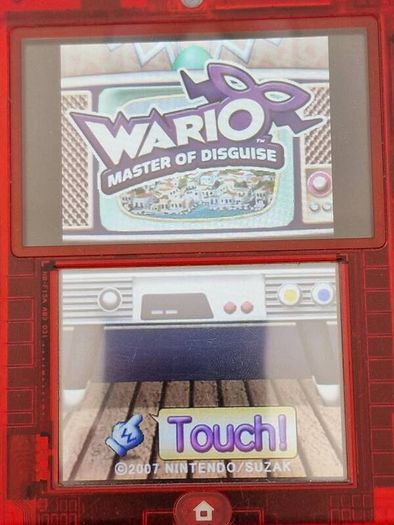 Wario Master of Disguise Nintendo DS USA