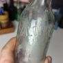 121 - Vintage Cork City Kiloh Clear Glass Lemonade Soda Kali Seltzer Water Embossed Lettering Decorative Collectible Bottle Image 3