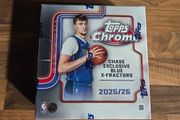 NBA chrome topps Mega box
