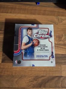 NBA chrome topps Mega box