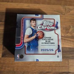 NBA chrome topps Mega box