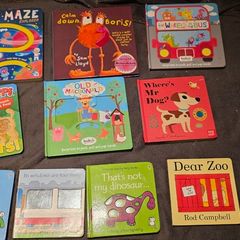 Interactive books for toddler x 10