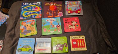 Interactive books for toddler x 10