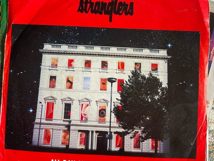 The Stranglers All day and all of the Night picture sleeve vinyl record single in vg+ condition