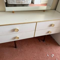 Dressing Table and matching chest of drawers