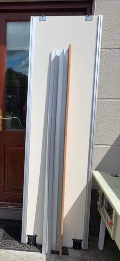sliding door with mirror
