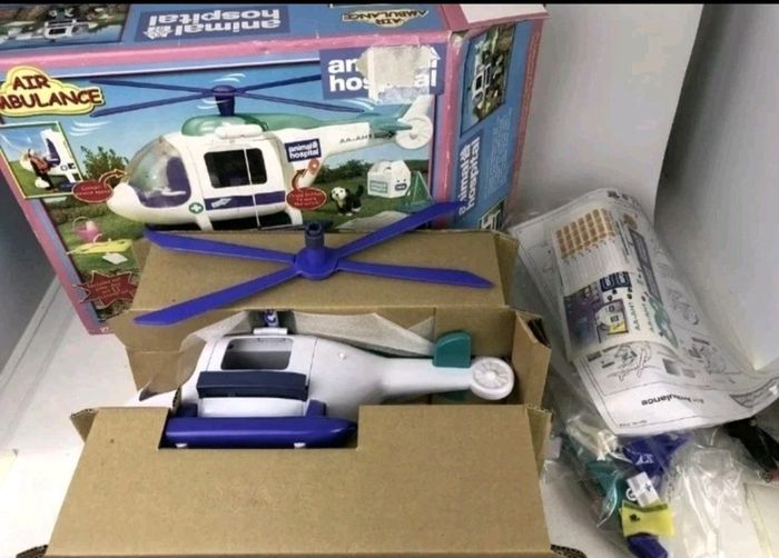 RSPCA Animal Hospital Air Ambulance & Scooter Rescue + Accessories boxed New