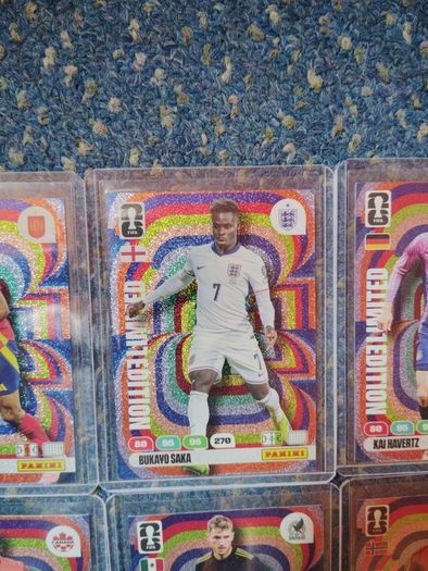 8 limited edition adrenalyn xl panini collection cards