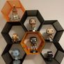 Hexagonal Plastic Shelf - different colours available Image 7