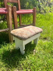 19th Century Irish Pine Foot Stool