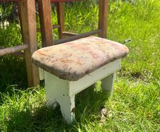 19th Century Irish Pine Foot Stool