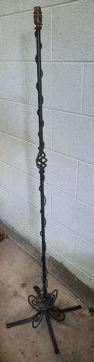 lampstand & 2 candle holders