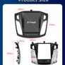 Android 11 9.7inch Vertical Screen Stereo for Ford Focus Multimedia Player 2Din Navigation Speaker Image 2
