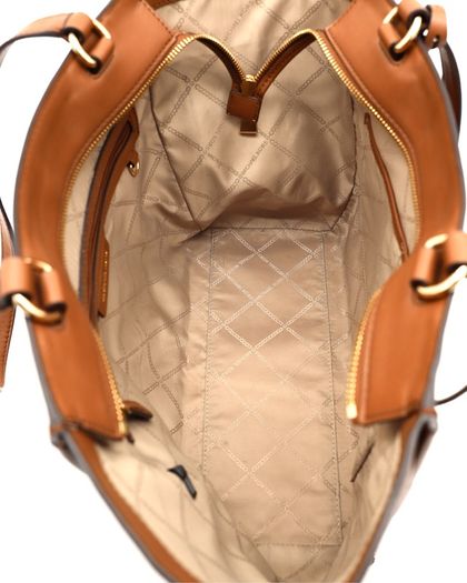 Michael Kors Handbag Brown Leather