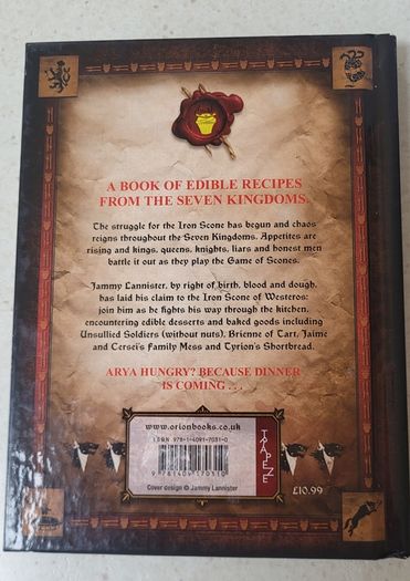 Game of Thrones Cookbook