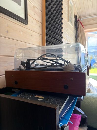 1970s HMV record player