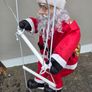 Santa on a ladder Image 5