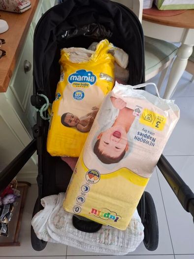 Free Size 3 Nappies