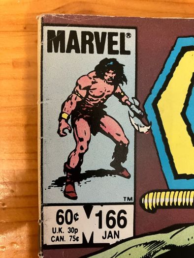 Comic: 'Conan The Barbarian' no. 166 (January 1985)