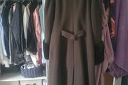 brown coat size 12