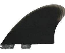 FCS II Performer Keel Twin PG Surfboard Performance Glass Fin Set - Black