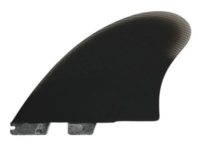FCS II Performer Keel Twin PG Surfboard Performance Glass Fin Set - Black
