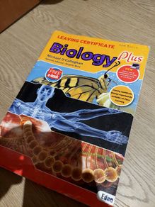 Biology Plus Leaving Cert  by EDCO with free Biology Exam Papers 2025