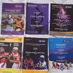 All-Ireland Club Hurling Programmes X 6
