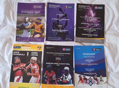 All-Ireland Club Hurling Programmes X 6