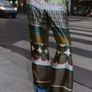 Fab Zara Bloggers Satin Multi Coloured Wide Leg Image 5