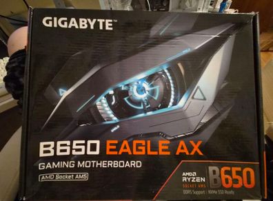 Gigabyte B650 Eagle AX Motherboard (AM5) with boxed