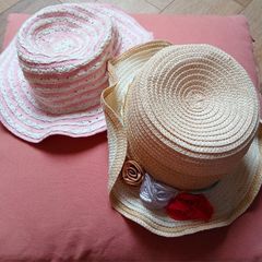 2 x child's sunhats 3-6 years