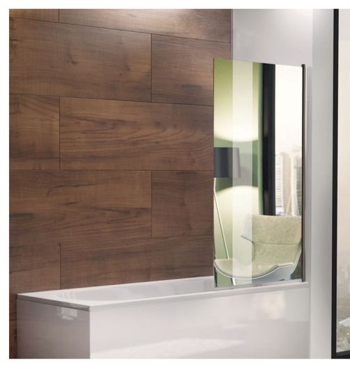 Bath Screen - Arley Avon Square Mirror