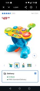 Musical toy drum