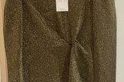 Savida gold glitter top