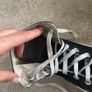 Black Converse platform high tops Image 8