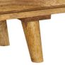 TV Cabinet Solid Mango Wood 140x30x41 cm Image 8
