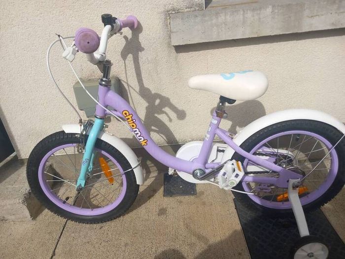 Kids chipmunk bike size 16 inch wheels