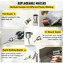 Roofing Welder Pvc Welding 6 Pcs 1600w 220v Hot Air Welding Tool Kit Image 5