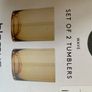 blomus tumblers x 2 Dull Gold (Boxed) Image 2