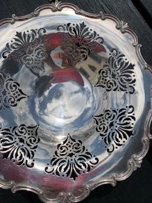 silver bon bon dish