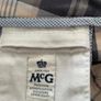 McGregor McG Men's Plaid Cargo Shorts - Size 40 - Navy, Pink & Cream Check Image 7