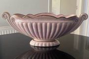 Large Sadler art Deco style  "Majestic" Pink Lustre Ware Gondola Mantle Vase