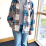 Fleece Warm T-Shirt, Womens Long Top, Size - L / 40 / 12 Image 8