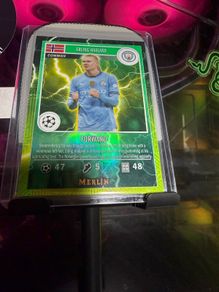 Erling Haaland Topps Merlin 2024/25 Green Parallel