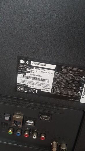 Lg 43 Inch Tv For Repair Or Parts